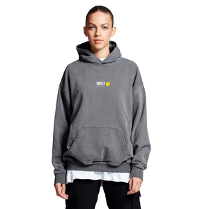 Sudadera con Capucha Personalizada para Mujer, Informal, de Invierno, 100% Algodón, Estilo Vintage, Corte Holgado, Lavado Ácido, Logotipo Estampado en la Parte Delantera, Ecológica, de Secado Rápido - Product Image 1
