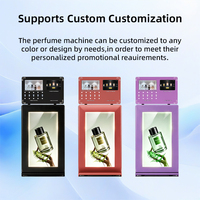 Distributeur automatique de parfums personnalisé avec écran tactile, lecteur de cartes et SDK, disponible 24h/24