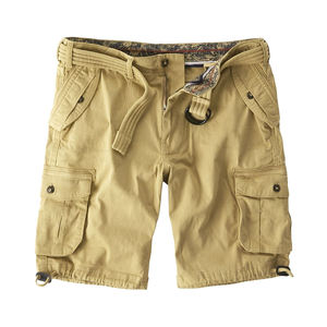 Adult <b>Men's</b> Cargo <b>Shorts</b> Are Knee Length Casual Bottoms Featuring Multiple <b>Utility</b> Pockets For Functionality And Comfortable - Product Image 1
