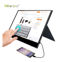 Écran portable tactile Wisecoco 15,6 pouces 1920*1080 Full HD haute résolution IPS LCD pour console de jeu