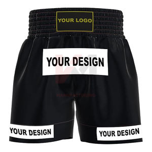 Pantalones Cortos de Boxeo MMA Muay Thai para Hombre de Alta Calidad, Transpirables, para Entrenamiento de Artes Marciales, Kickboxing, BJJ y Deportes de Combate - Product Image 6