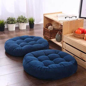 หมอนรองเอวและเบาะรองนั่งแบบหนาและนุ่มสบายใช้ในบ้านทรงสี่เหลี่ยม - Product Image 1