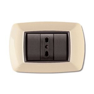 Placca Life Mod. Divano a 3 Posti in Plastica Avorio - Product Image 1
