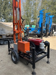 حفارة آبار مياه دوارة تعمل بالديزل من هونغرون، عمق 160 متر، قطر 325 ملم، محمولة للاستخدام الزراعي - Product Image 3