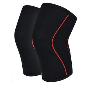Vente en gros d'usine GAF Genouillère de sport d'haltérophilie Stiff Strong Compression 7mm Néoprène Genouillère Soutien - Product Image 6