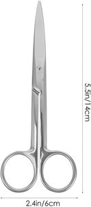 ชุดเครื่องมือผ่าตัดสแตนเลส20ซม. กรรไกรตัดตรง20ซม. ผ้าพันแผลผ่าหน้าหยัก - Product Image 4