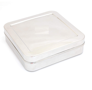 Fabrication de boîtes à épices en acier inoxydable Conteneurs à épices en acier de créateur traditionnels Boîtes à condiments - Product Image 5