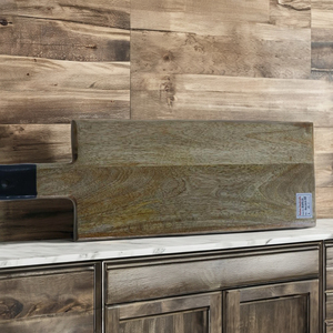 Nueva llegada de utensilios de cocina de estilo americano de color natural tablero de carnicero de madera para uso doméstico para cortar verduras - Product Image 5