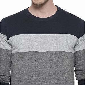 2025เสื้อยืดแขนยาวสำหรับผู้ชายเสื้อยืดแขนยาวไล่ระดับสีแบบกำหนดเอง - Product Image 6