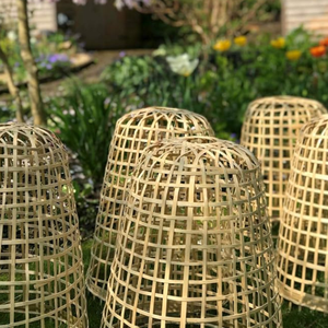 Cesta Natural Ecológica Hecha a Mano Bambú Ratán Bambú Cloches Proetect Tree - Product Image 5