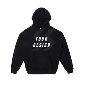 Streetwear Offre Spéciale Basics Puff Impression Hoodies Fabriqué En Tissu Doux De Haute Qualité Puff Impression Hoodies - Product Image 1