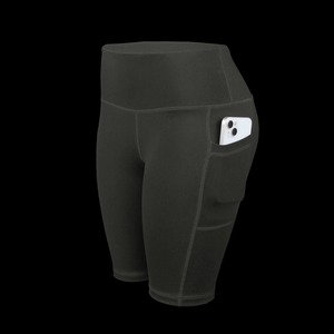 Pantalones cortos de Yoga para entrenamiento con Control de barriga de cintura alta de talla grande para mujer - Product Image 1