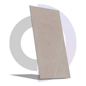 Carreaux de porcelaine de haute qualité de haute qualité, aspect solide et brillant, 600x1200x9mm-IRIS BEIGE - Product Image 5