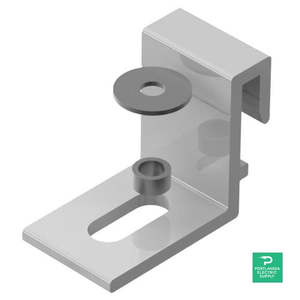 Soporte de Anclaje para Sistemas Solares K2, Modelo Porter 4000639, Abrazadera para Panel Solar de Aluminio Anodizado - Product Image 3