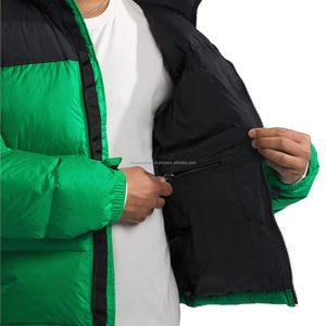 Rellene la chaqueta acolchada ligera para los hombres de invierno North Coat Custom Face Stand Collar Outdoor Ultralight Down Winter Jacket - Product Image 5