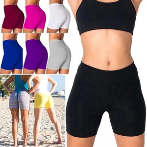 Short de sport taille haute pour femmes Short d'entraînement Push Up Sexy Tummy Control Yoga Tights Seamless Fitness Hip Lifting Sportswear - Product Image 2