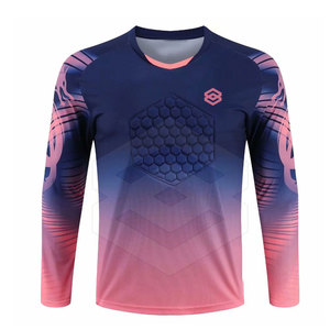 Diseña tu propia camiseta de fútbol Goal Keeper de sublimación con equipo personalizado de poliéster 100% de alta calidad pedidos a granel hechos en Pakistán - Product Image 1