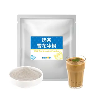 Gran oferta, té de leche de Taiwán, hielo afeitado en polvo