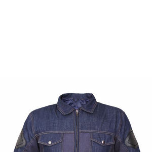 Top Exporter Men Denim Jacket Refined Factory Made High Street Washed <b>Motorcycle</b> Jean Jacket for Men - Product Image 6