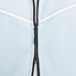 Survêtement d'hiver sur mesure pour hommes en tendance bleu résistant aux odeurs et grande taille article uni à faible taux à la demande des clients - Product Image 6