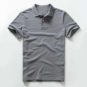 Polo de lujo para hombre con mezcla de algodón suave, costuras duraderas, antiarrugas, telas que absorben la humedad, ideales para uso en exteriores - Product Image 3