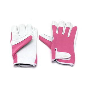 Guantes de seguridad de cuero y protección de manos para soldador-Guantes de trabajo duraderos para seguridad-OEM y ODM disponibles - Product Image 6