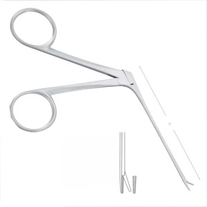 Pince crocodile auriculaire utilisée pour enlever le cérumen et les corps étrangers du canal auditif Pince crocodile à pointe dentelée - Product Image 4