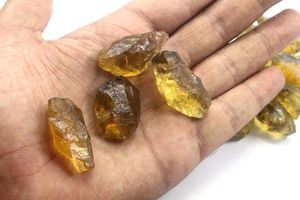 2 pièces 100% Quartz ours naturel pierre précieuse de qualité AAA 30-35 MM taille énorme non traitée brute pour la fabrication de bijoux pierres précieuses en vrac - Product Image 3