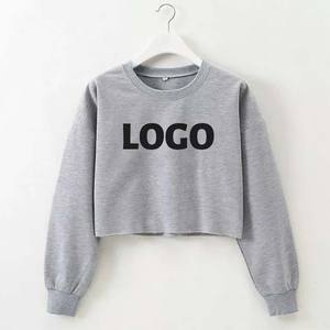 เสื้อครอปสตรีทแวร์แขนยาวคอกลมเสื้อครอปสำหรับผู้หญิงเสื้อยืดสตรีทแวร์2025สีพื้นเซ็กซี่สีพื้นงานตามสั่งฤดูใบไม้ผลิฤดูร้อน - Product Image 4