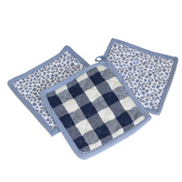 Porte-ustensiles de cuisine en toile de coton 100% de qualité supérieure, super absorbants et écologiques, design personnalisé, provenant d'un fournisseur indien.