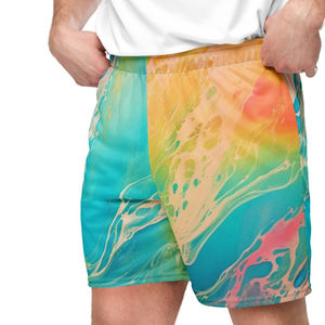 Logo personnalisé Short de basket-ball en maille pour hommes Fournisseur de gros Short de gym en maille imprimée de haute qualité - Product Image 4