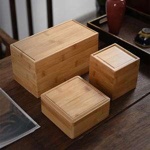 Urna conmemorativa de cremación de bambú para mascotas, varios tamaños, gran calidad, venta al por mayor, precio bonito de Vietnam - Product Image 6