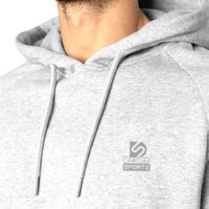 Ensemble décontracté deux pièces pour homme avec logo personnalisé, sweat à capuche et short, 100 % coton respirant - Product Image 3