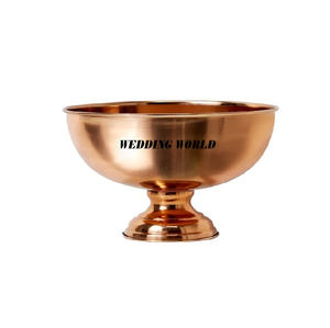 Tazón de Chocolate con Acabado Mate en Cobre, Redondo, Decorativo, de Lujo, Tazón para Dulces de Alta Calidad, Nuevo Diseño - Product Image 1