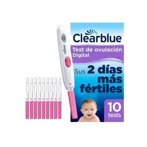 Clearblue-prueba de embarazo Digital, con indicador de semanas, la única prueba que te indica la cantidad de semanas, 2 pruebas digitales