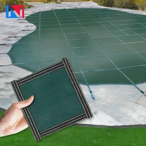 2022 Alta Resistência PP Azul Malha Segurança Cobertura Piscina Winter Pool Cover