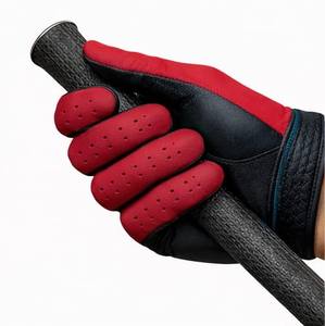 Mens Cabretta Leather Golf Gloves Left & Right Hand, Comfortable Fit with Elastic <b>Wristband</b> Training Match - Product Image 3