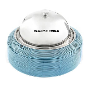 Réchauffeur de nourriture en métal pour hôtel Casserole faite à la main de taille personnalisée Vaisselle classique et élégante Nouveau Pot en métal - Product Image 1