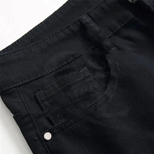 Recién llegado, conjunto de pantalones vaqueros de algodón para hombre, conjunto de pantalones vaqueros transpirables para hombre, conjunto de pantalones vaqueros cómodos para hombre a la venta - Product Image 4