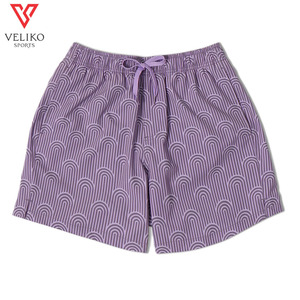 Veliko-Pantalones cortos deportivos de secado rápido para hombre, pantalones cortos de lona, antiarrugas, licra, cintura media, ligeros, ecológicos - Product Image 1