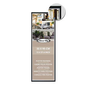 Marco de Plástico para Póster de 33 x 95 cm, Categoría de Producto: Marcos de Plástico - Product Image 1