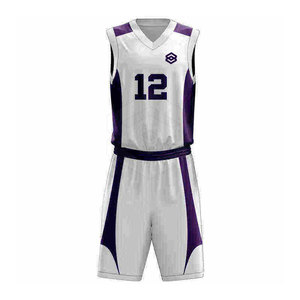 ชุดบาสเก็ตบอลสำหรับผู้ชายชุดบาสเก็ตบอลแห้งเร็วสำหรับฤดูร้อน - Product Image 1