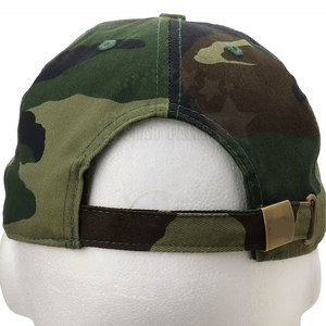 Sombreros de béisbol con estampado de camuflaje personalizado para hombre Sombrero curvo de estilo deportivo para precio al aire libre - Product Image 3