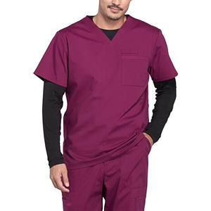 Blouses médicales classiques pour hommes, meilleures ventes, Anti-rides pour hommes, uniformes de soins infirmiers médicaux, meilleurs uniformes d'hôpital - Product Image 3