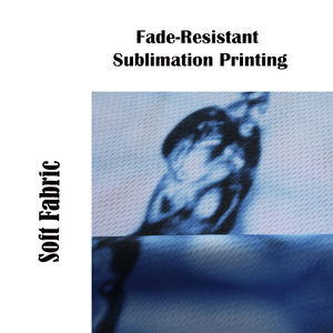 T-shirt personnalisé pour homme avec motif 3D éclaboussures d'eau, vêtement de sport |   Haut d'entraînement par sublimation, vente en gros, vêtements de sport haute performance - Product Image 4