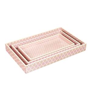 Bandeja Redonda de Madera MDF con Recubrimiento de Esmalte, Tamaño Personalizable, Embalaje para Decoración de Cocina y Bodas, Venta al por Mayor - Product Image 4