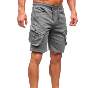 Shorts cargo mi-longs pour hommes Hexqion, de qualité industrielle, en toile solide, décontractés, respirants, anti-froissement, séchage rapide, avec poches pour téléphone - Product Image 1
