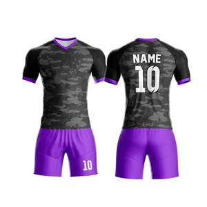 Nueva llegada de encargo de la sublimación de fútbol uniforme más vendido Jersey Set de fútbol de secado rápido desgaste de fútbol para los hombres - Product Image 6