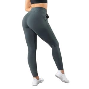 LOGOTIPO personalizado de alta calidad Envío rápido Poliéster Spandex Mujeres Leggings Jogger con bolsillo Etiqueta propia 2026 - Product Image 6
