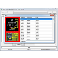 Logiciel de décodage universel IMMO 4.5 avec dongle pour l'élimination du code IMMO et calculateur de somme de contrôle EEPROM, outil de réparation automobile EDC17